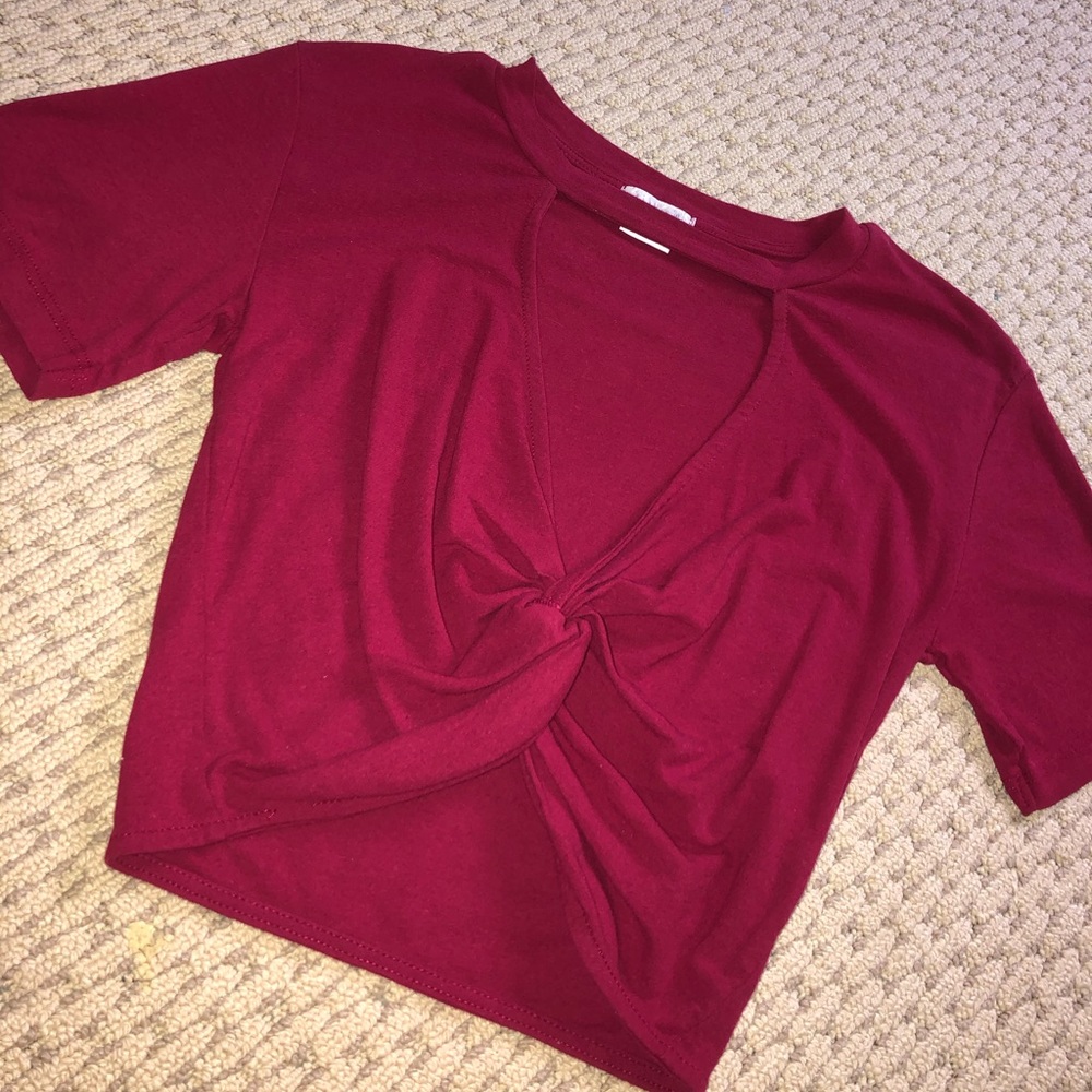 Urban outfitters cut out V neck top!